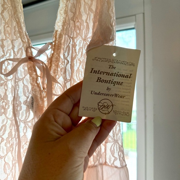 BNWT Undercover Pink Lace Slip Jumpsuit Lingerie - Picture 3 of 10